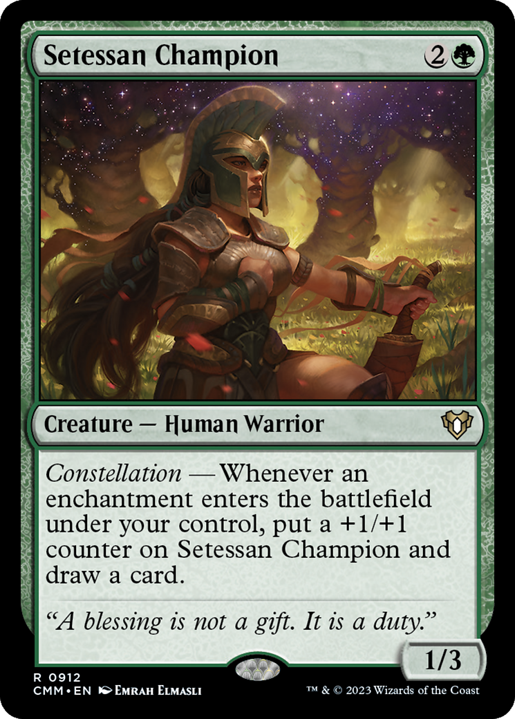 Setessan Champion [Commander Masters] | L.A. Mood Comics and Games