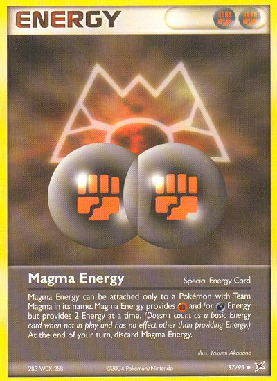 Magma Energy (87/95) [EX: Team Magma vs Team Aqua] | L.A. Mood Comics and Games