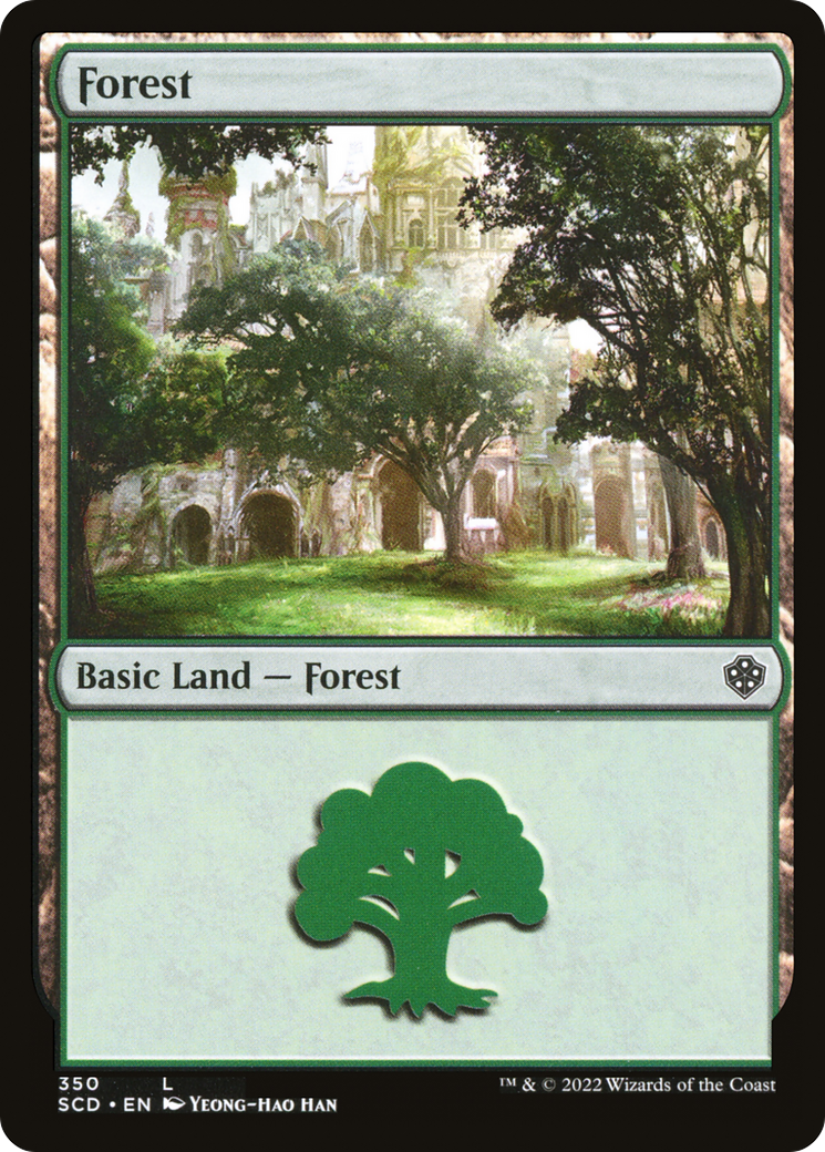 Forest (350) [Starter Commander Decks] | L.A. Mood Comics and Games