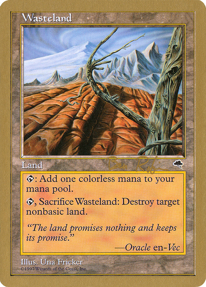 Wasteland (Ben Rubin) [World Championship Decks 1998] | L.A. Mood Comics and Games