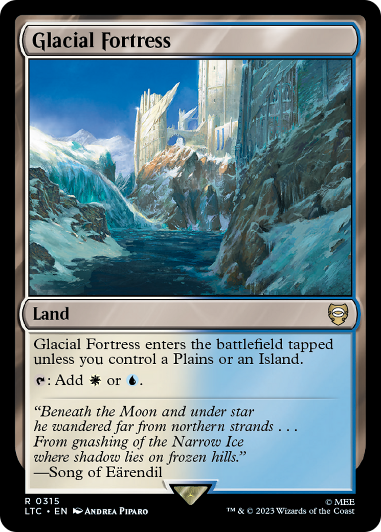 Glacial Fortress [The Lord of the Rings: Tales of Middle-Earth Commander] | L.A. Mood Comics and Games