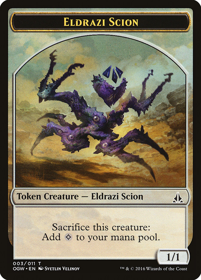 Eldrazi Scion Token (003/011) [Oath of the Gatewatch Tokens] | L.A. Mood Comics and Games