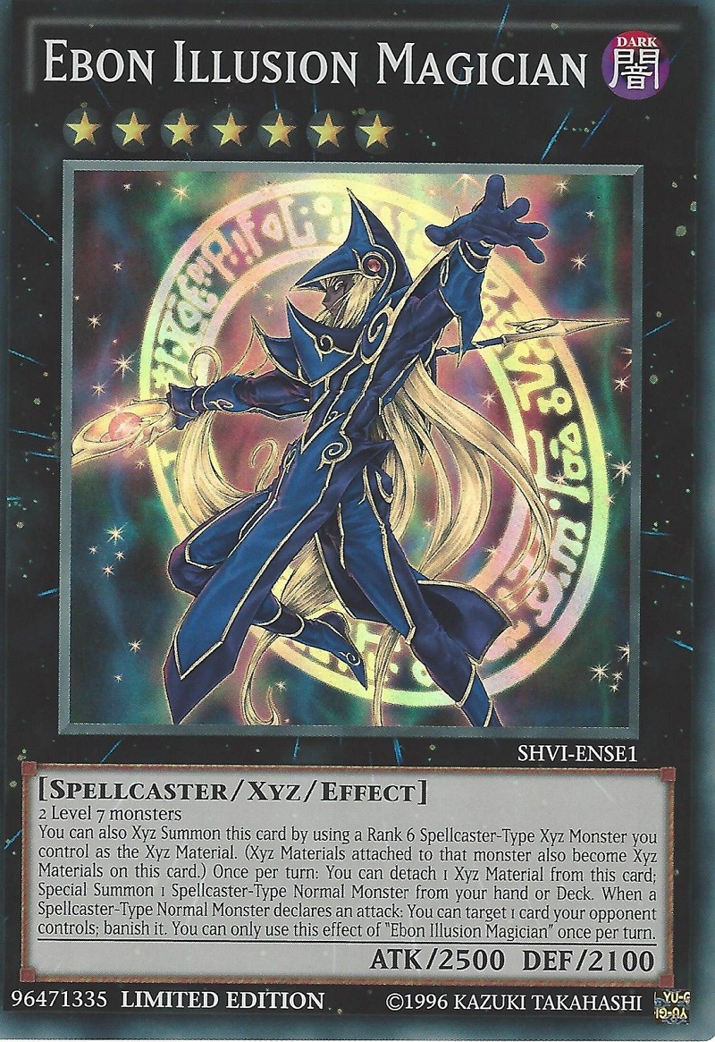 Ebon Illusion Magician [SHVI-ENSE1] Super Rare | L.A. Mood Comics and Games