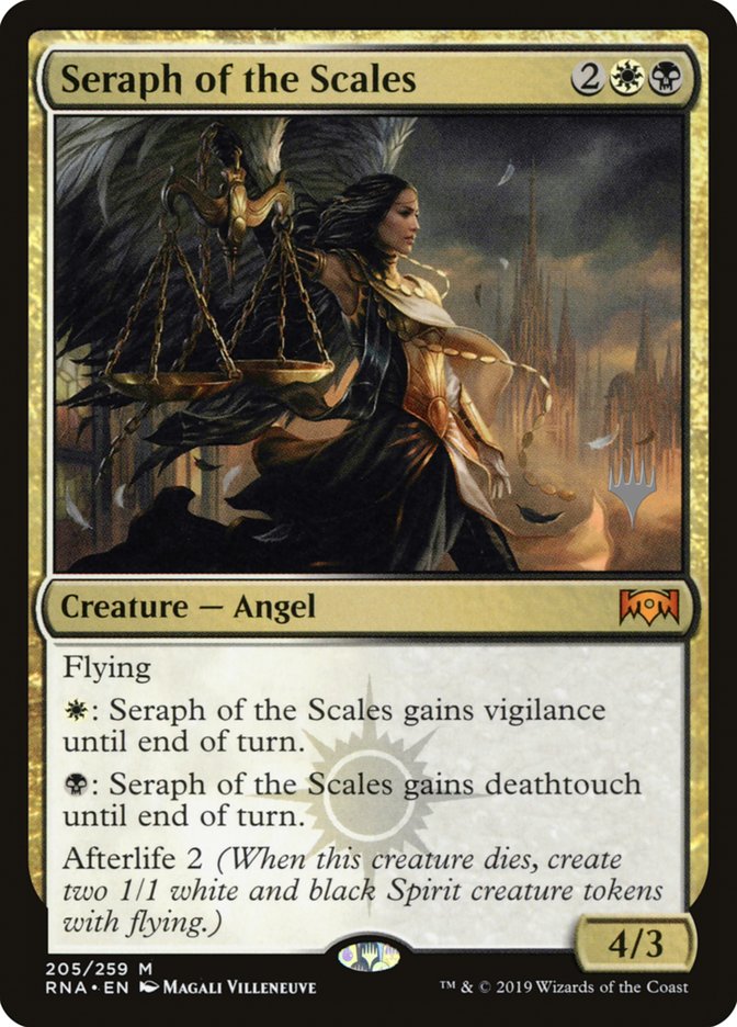 Seraph of the Scales (Promo Pack) [Ravnica Allegiance Promos] | L.A. Mood Comics and Games