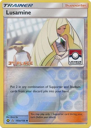 Lusamine (153a/156) (League Challenge Alt Art 3rd Place) [Sun & Moon: Ultra Prism] | L.A. Mood Comics and Games