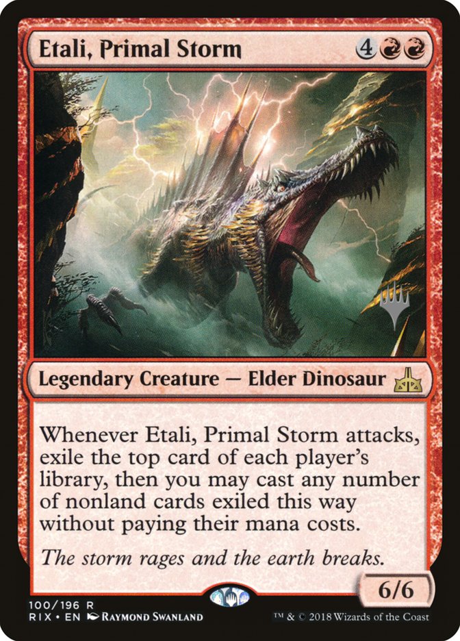 Etali, Primal Storm (Promo Pack) [Rivals of Ixalan Promos] | L.A. Mood Comics and Games