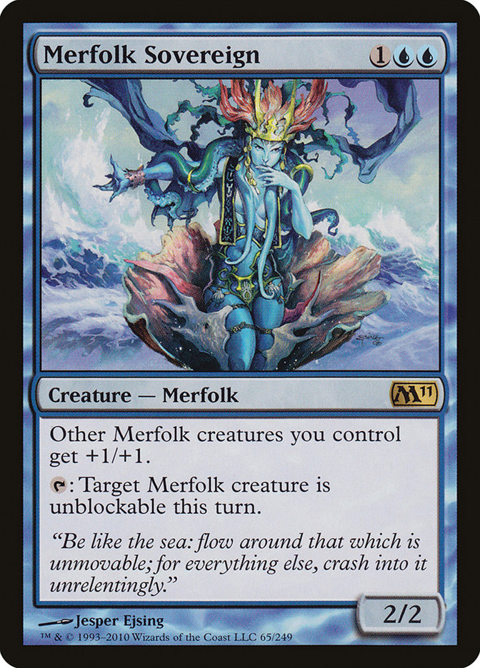 Merfolk Sovereign [Magic 2011] | L.A. Mood Comics and Games