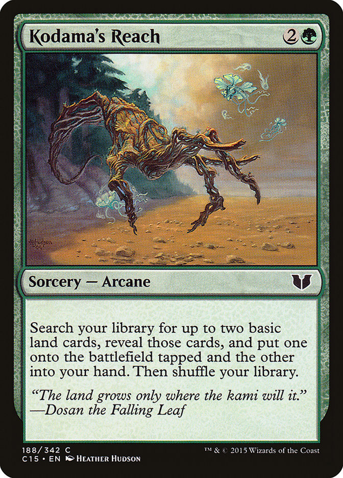 Kodama's Reach [Commander 2015] | L.A. Mood Comics and Games
