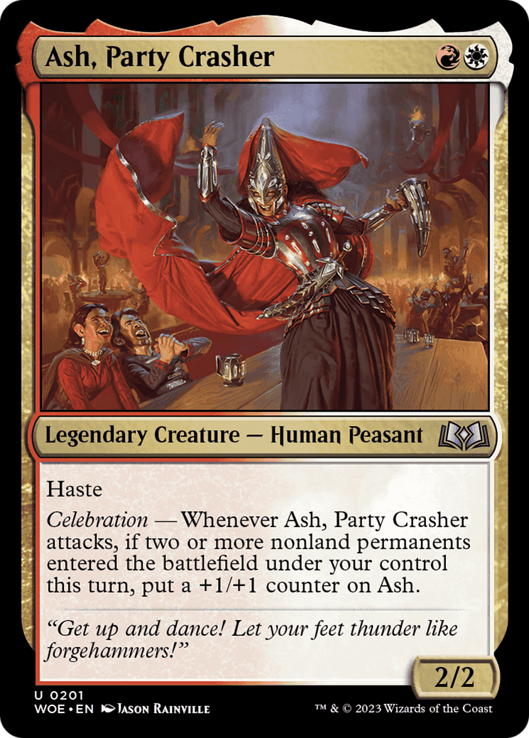 Ash, Party Crasher [Wilds of Eldraine] | L.A. Mood Comics and Games