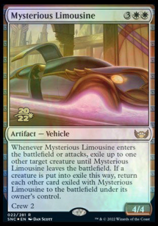 Mysterious Limousine [Streets of New Capenna Prerelease Promos] | L.A. Mood Comics and Games