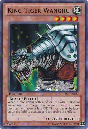 King Tiger Wanghu [BP01-EN129] Starfoil Rare | L.A. Mood Comics and Games