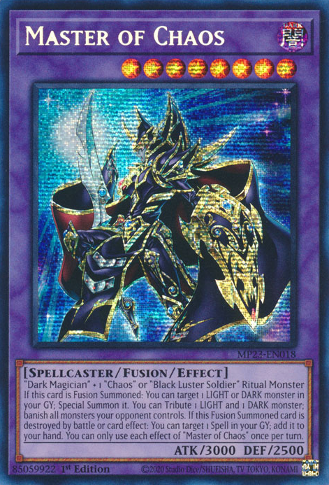 Master of Chaos [MP23-EN018] Prismatic Secret Rare | L.A. Mood Comics and Games