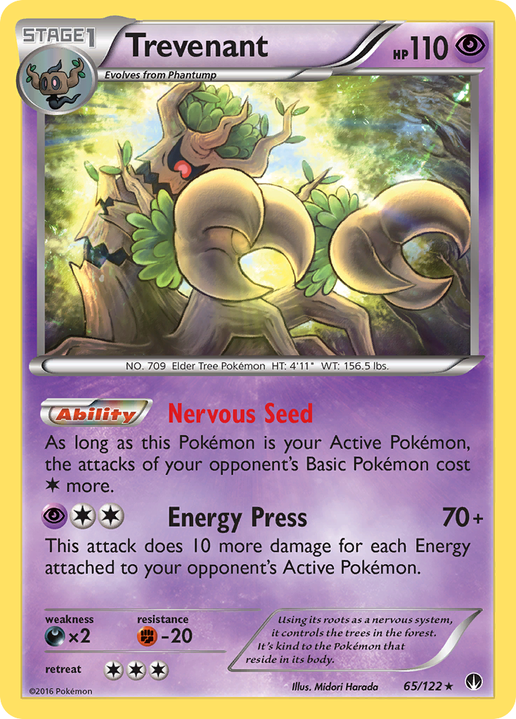 Trevenant (65/122) [XY: BREAKpoint] | L.A. Mood Comics and Games