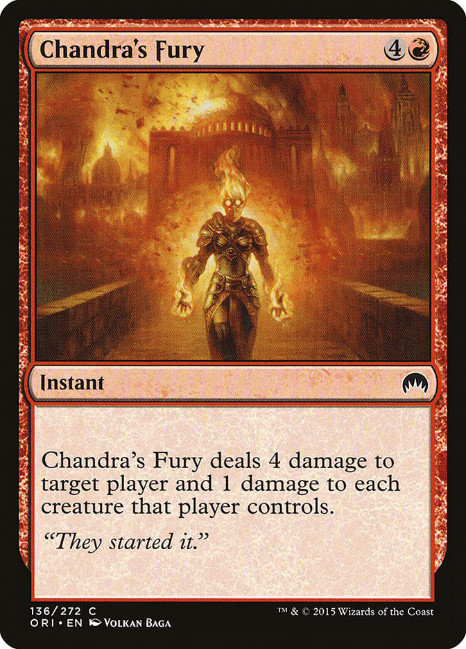 Chandra's Fury [Magic Origins] | L.A. Mood Comics and Games