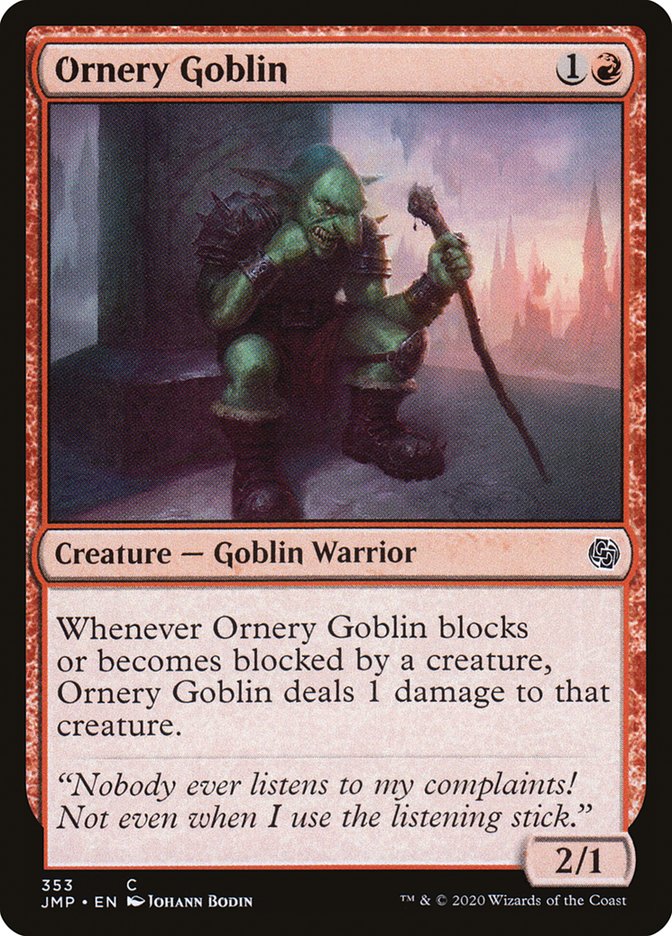 Ornery Goblin [Jumpstart] | L.A. Mood Comics and Games