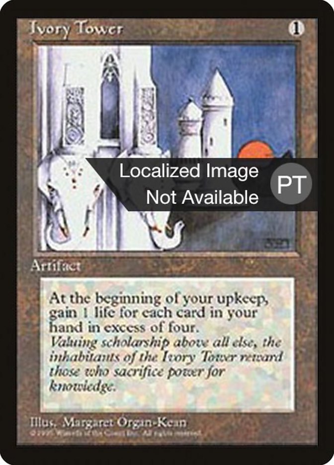 Ivory Tower [Fourth Edition (Foreign Black Border)] | L.A. Mood Comics and Games