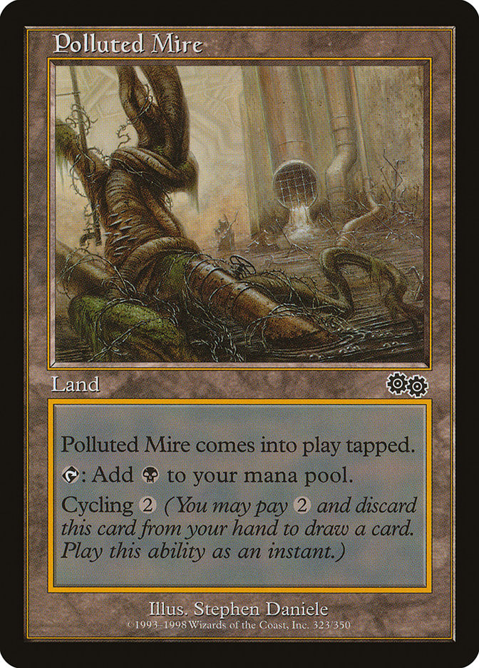 Polluted Mire [Urza's Saga] | L.A. Mood Comics and Games