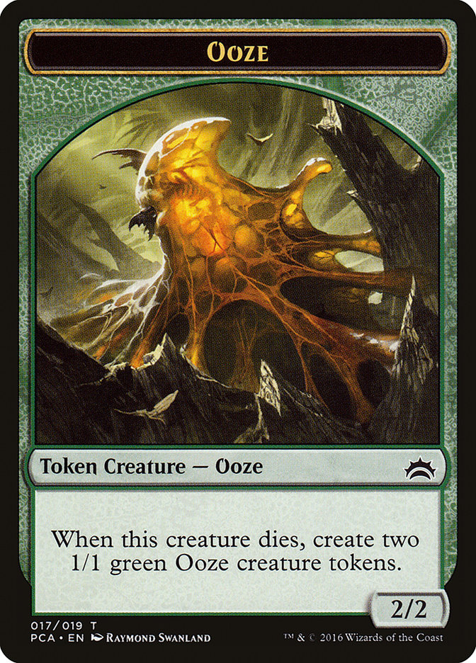 Ooze Token (017/019) [Planechase Anthology Tokens] | L.A. Mood Comics and Games