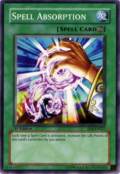 Spell Absorption [SD6-EN027] Common | L.A. Mood Comics and Games