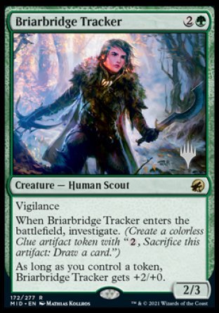 Briarbridge Tracker (Promo Pack) [Innistrad: Midnight Hunt Promos] | L.A. Mood Comics and Games