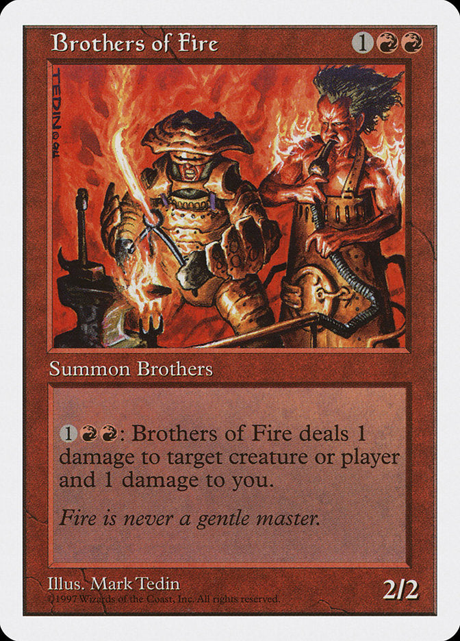 Brothers of Fire [Fifth Edition] | L.A. Mood Comics and Games