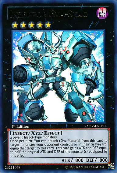 Inzektor Exa-Stag [GAOV-EN050] Ultra Rare | L.A. Mood Comics and Games