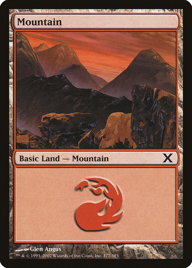 Mountain (377) [Tenth Edition] | L.A. Mood Comics and Games