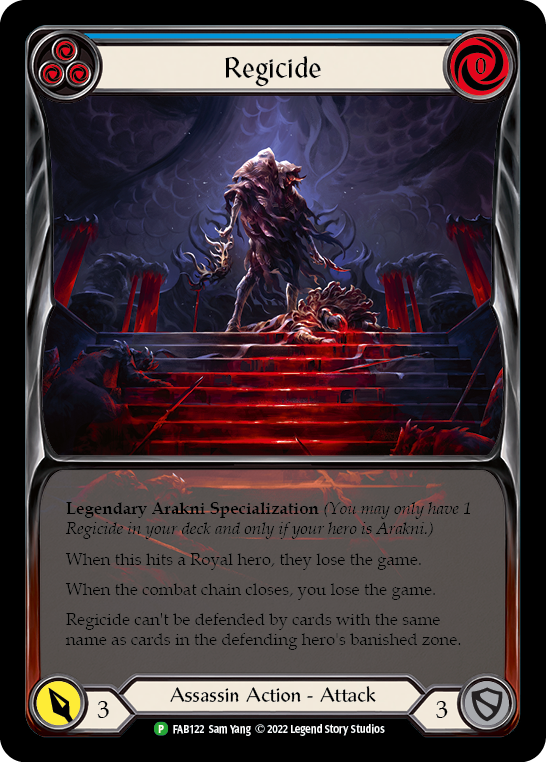 Regicide [FAB122] (Promo)  Rainbow Foil | L.A. Mood Comics and Games