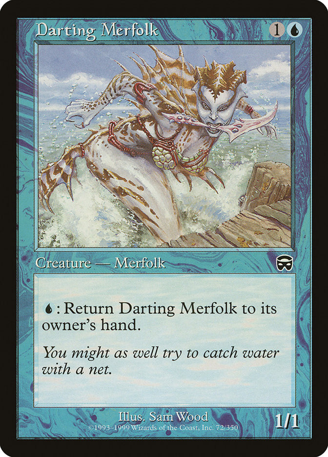 Darting Merfolk [Mercadian Masques] | L.A. Mood Comics and Games