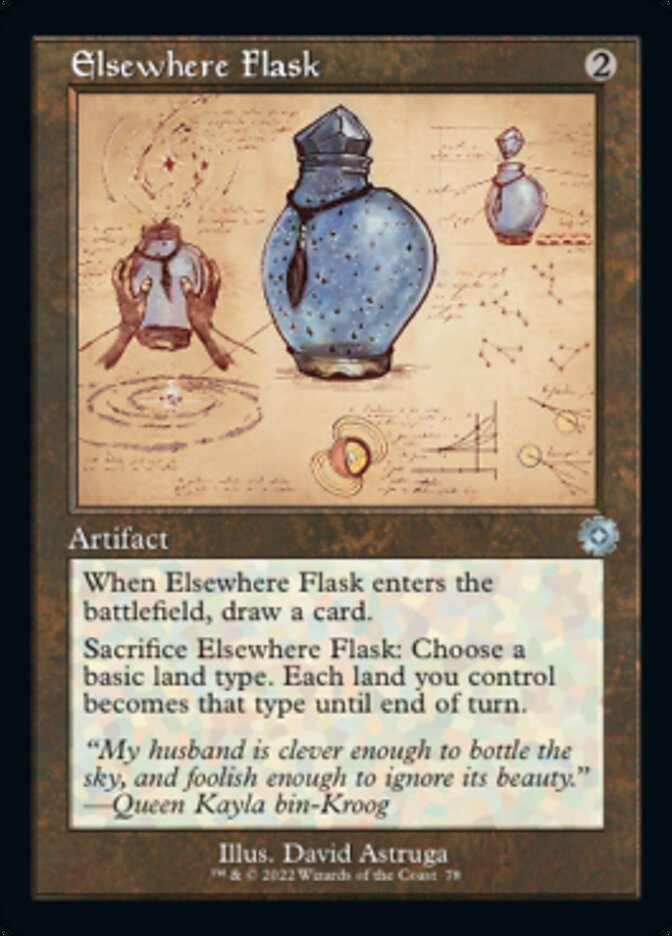 Elsewhere Flask (Retro Schematic) [The Brothers' War Retro Artifacts] | L.A. Mood Comics and Games