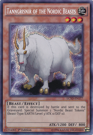 Tanngrisnir of the Nordic Beasts [LC5D-EN177] Secret Rare | L.A. Mood Comics and Games