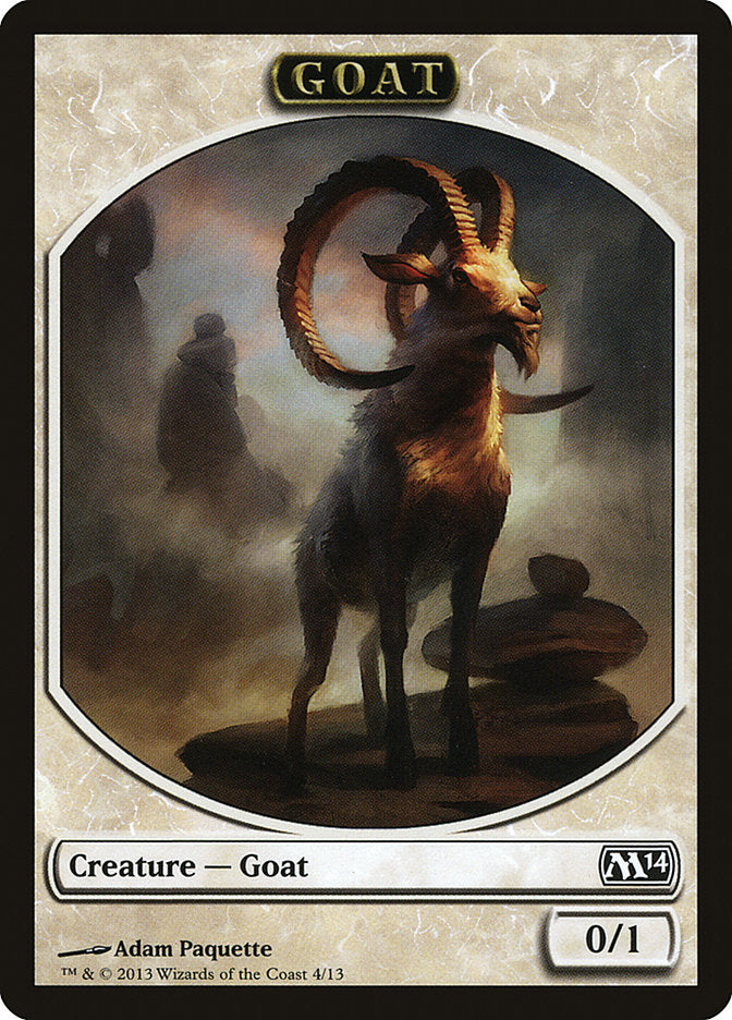 Goat Token [Magic 2014 Tokens] | L.A. Mood Comics and Games