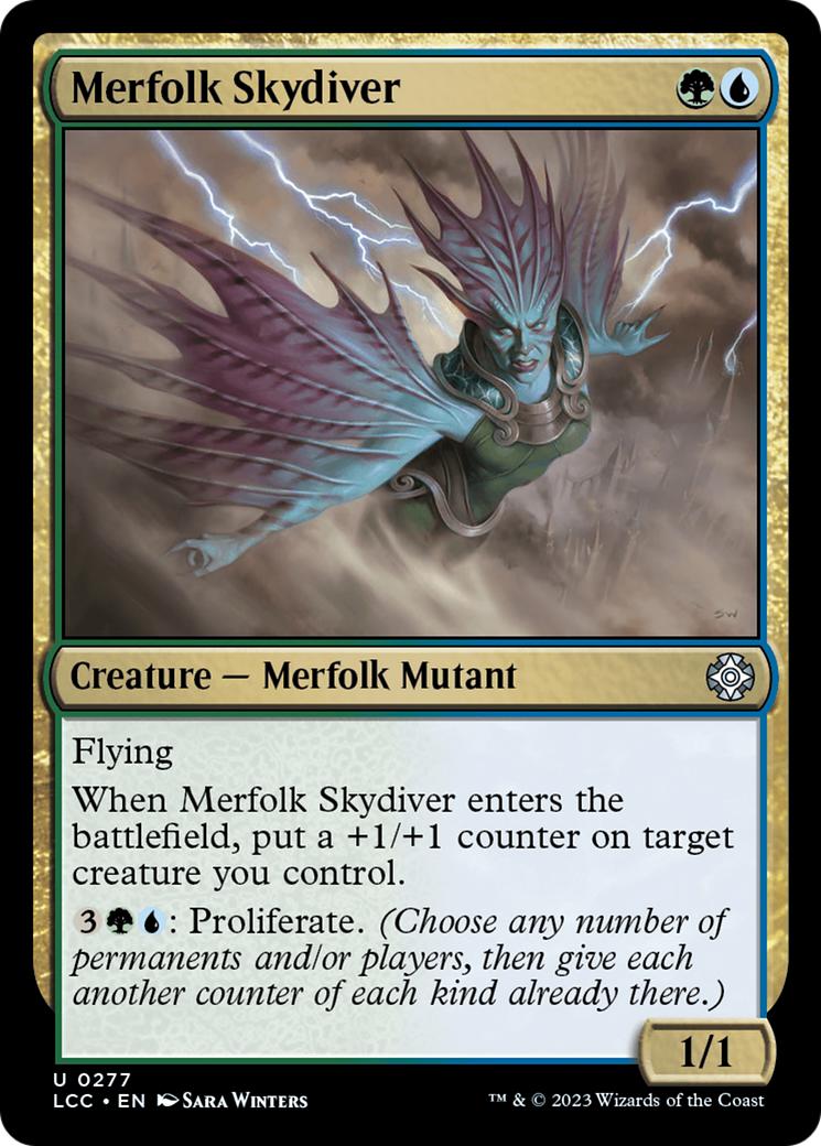 Merfolk Skydiver [The Lost Caverns of Ixalan Commander] | L.A. Mood Comics and Games