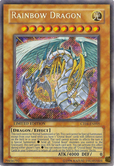 Rainbow Dragon [CT04-EN005] Secret Rare | L.A. Mood Comics and Games