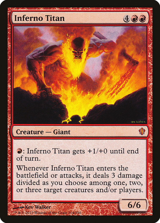 Inferno Titan [Commander 2013] | L.A. Mood Comics and Games