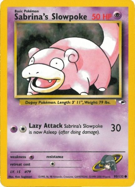 Sabrina's Slowpoke (95/132) [Gym Heroes Unlimited] | L.A. Mood Comics and Games