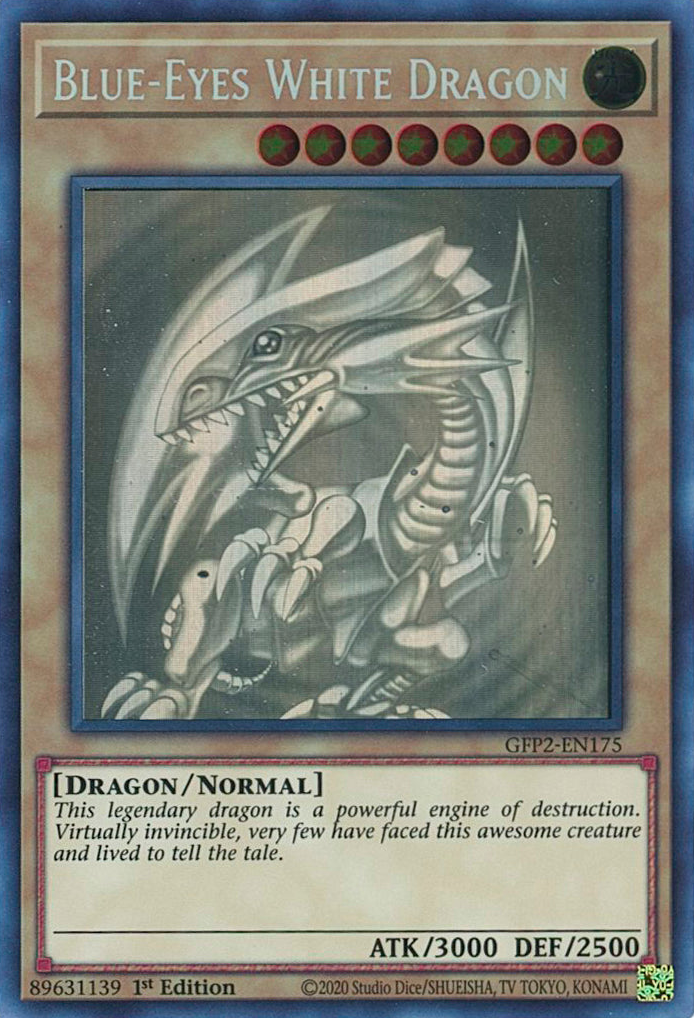 Blue-Eyes White Dragon [GFP2-EN175] Ghost Rare | L.A. Mood Comics and Games