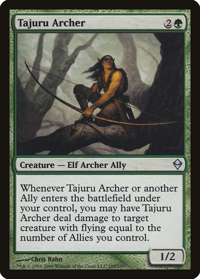 Tajuru Archer [Zendikar] | L.A. Mood Comics and Games