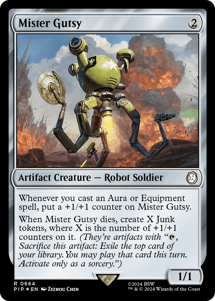 Mister Gutsy (Surge Foil) [Fallout] | L.A. Mood Comics and Games