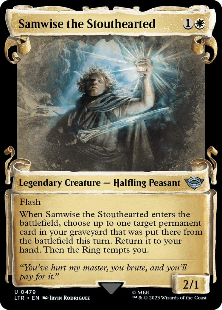 Samwise the Stouthearted [The Lord of the Rings: Tales of Middle-Earth Showcase Scrolls] | L.A. Mood Comics and Games