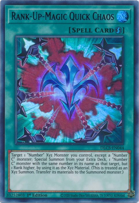 Rank-Up-Magic Quick Chaos (Blue) [DLCS-EN044] Ultra Rare | L.A. Mood Comics and Games