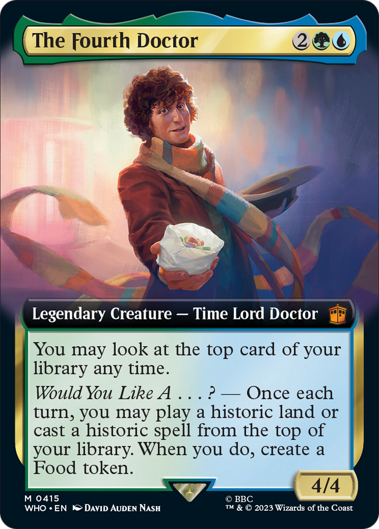 The Fourth Doctor (Extended Art) [Doctor Who] | L.A. Mood Comics and Games