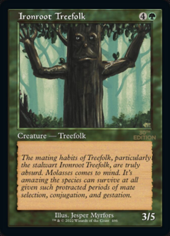 Ironroot Treefolk (Retro) [30th Anniversary Edition] | L.A. Mood Comics and Games