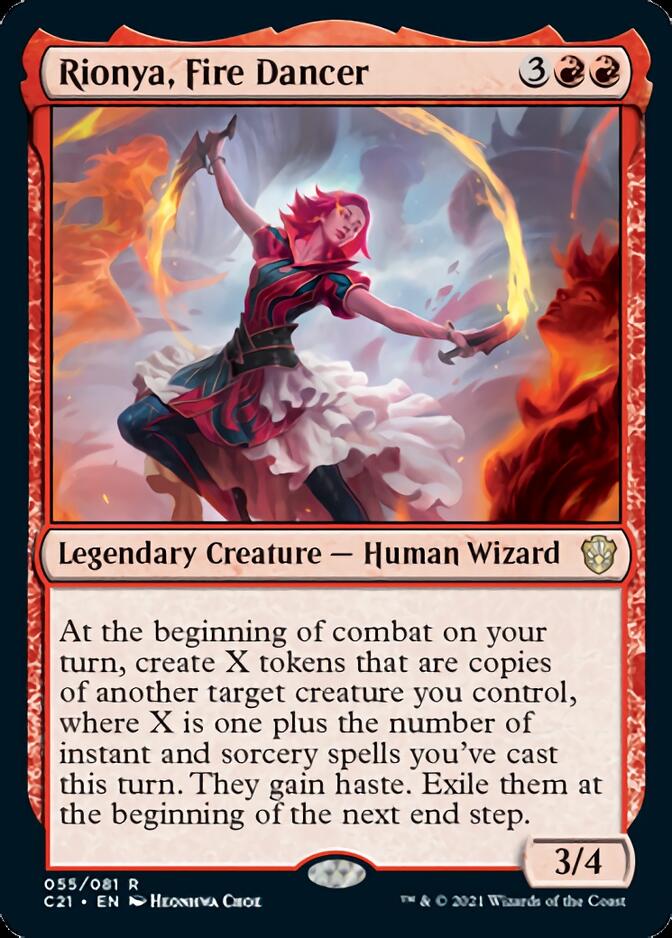 Rionya, Fire Dancer [Commander 2021] | L.A. Mood Comics and Games