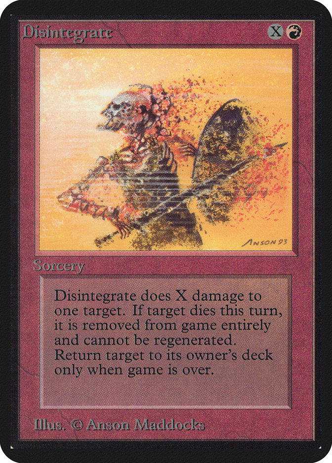 Disintegrate [Alpha Edition] | L.A. Mood Comics and Games