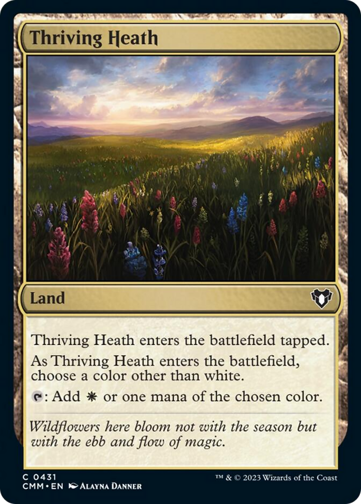Thriving Heath [Commander Masters] | L.A. Mood Comics and Games