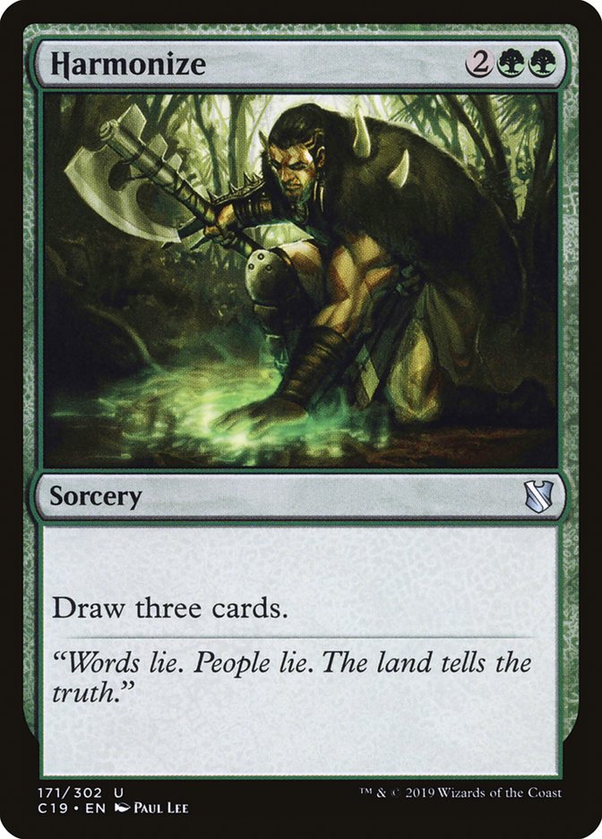 Harmonize [Commander 2019] | L.A. Mood Comics and Games