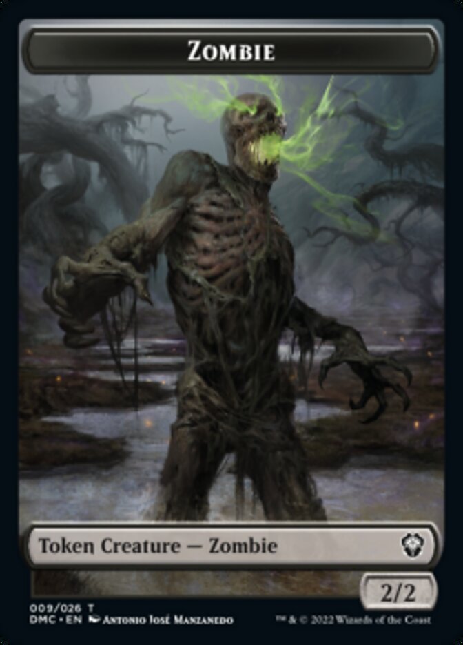 Zombie Token [Dominaria United Commander Tokens] | L.A. Mood Comics and Games