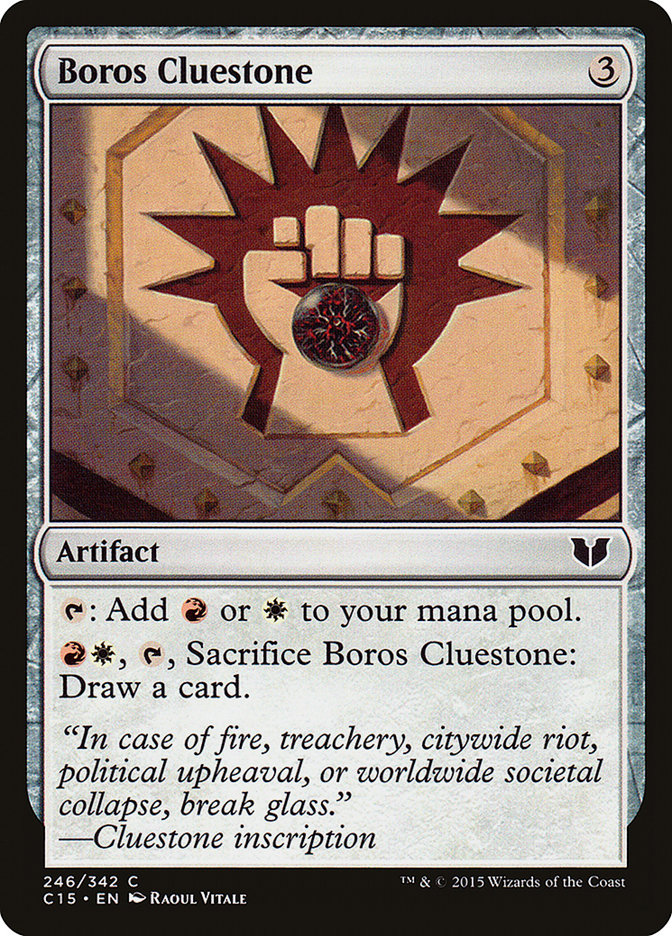 Boros Cluestone [Commander 2015] | L.A. Mood Comics and Games