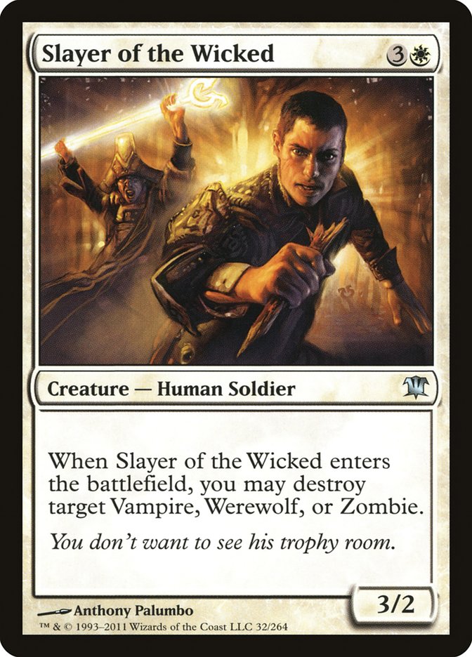 Slayer of the Wicked [Innistrad] | L.A. Mood Comics and Games